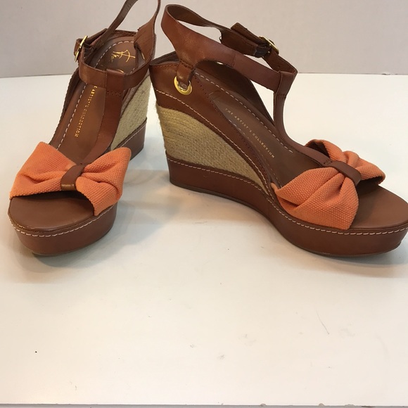 NWOT Franco Sarto Artist Collection Sandal Wedge - Picture 4 of 11
